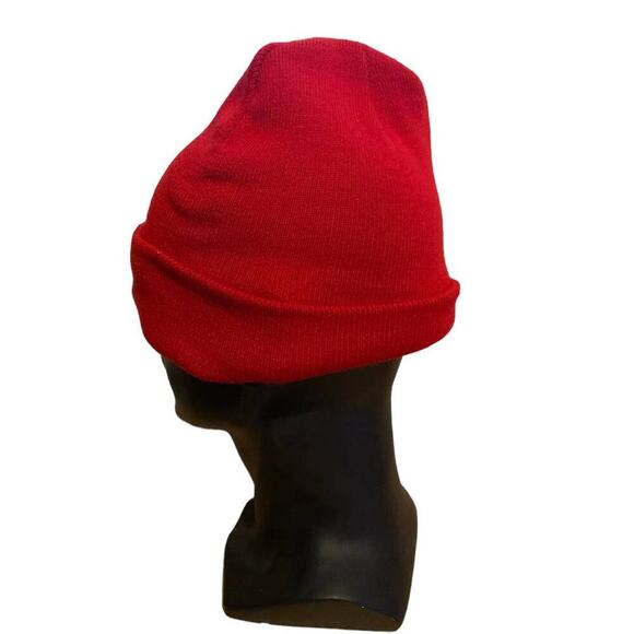 Yea.Nice Premium Beanie Logo Cuffed Flat Knit Warm Winter Hat - Picture 3 of 9